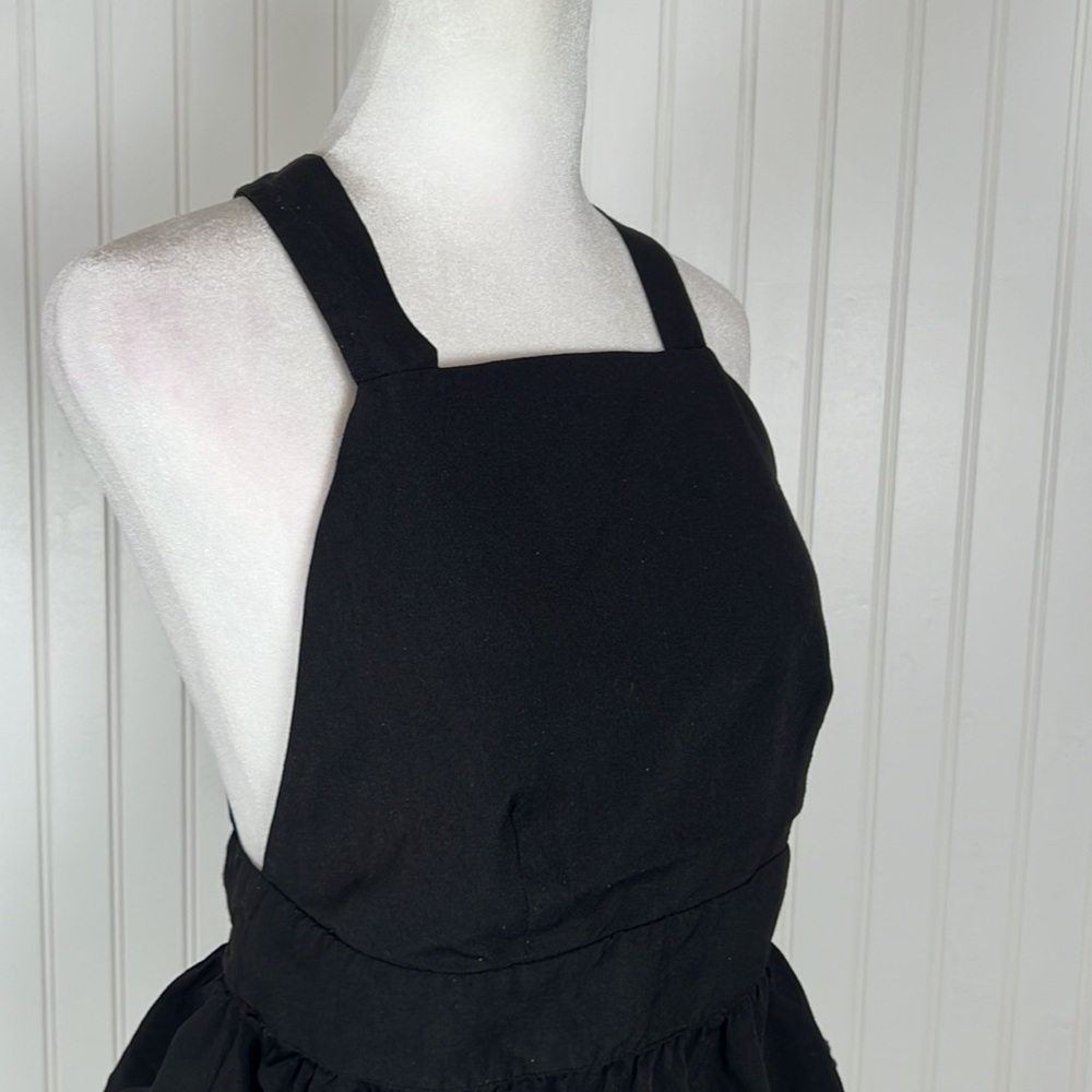 Urban Outfitters black tie back top